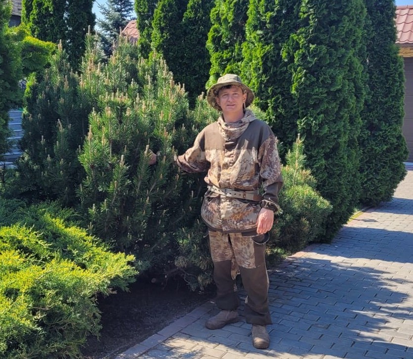 Сергей за работой